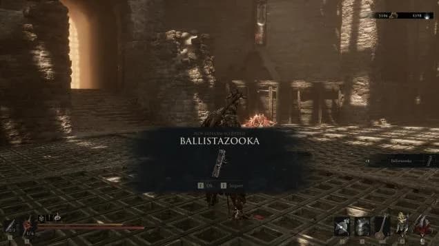 Ballistazooka shown after the Subjugated Guardian fight.