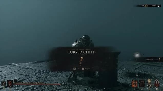 Cursed Child sidearm shown at the Revered Beacon.