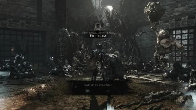 Eredrim the Venerable shown in the Citadel of Penance.
