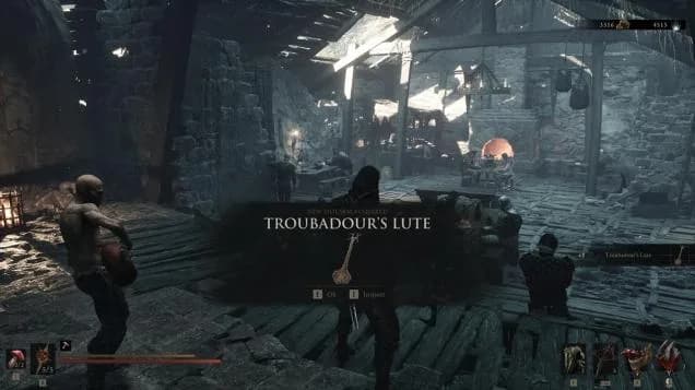 Troubadour’s Lute shown on the One-Legged Wolf stage.