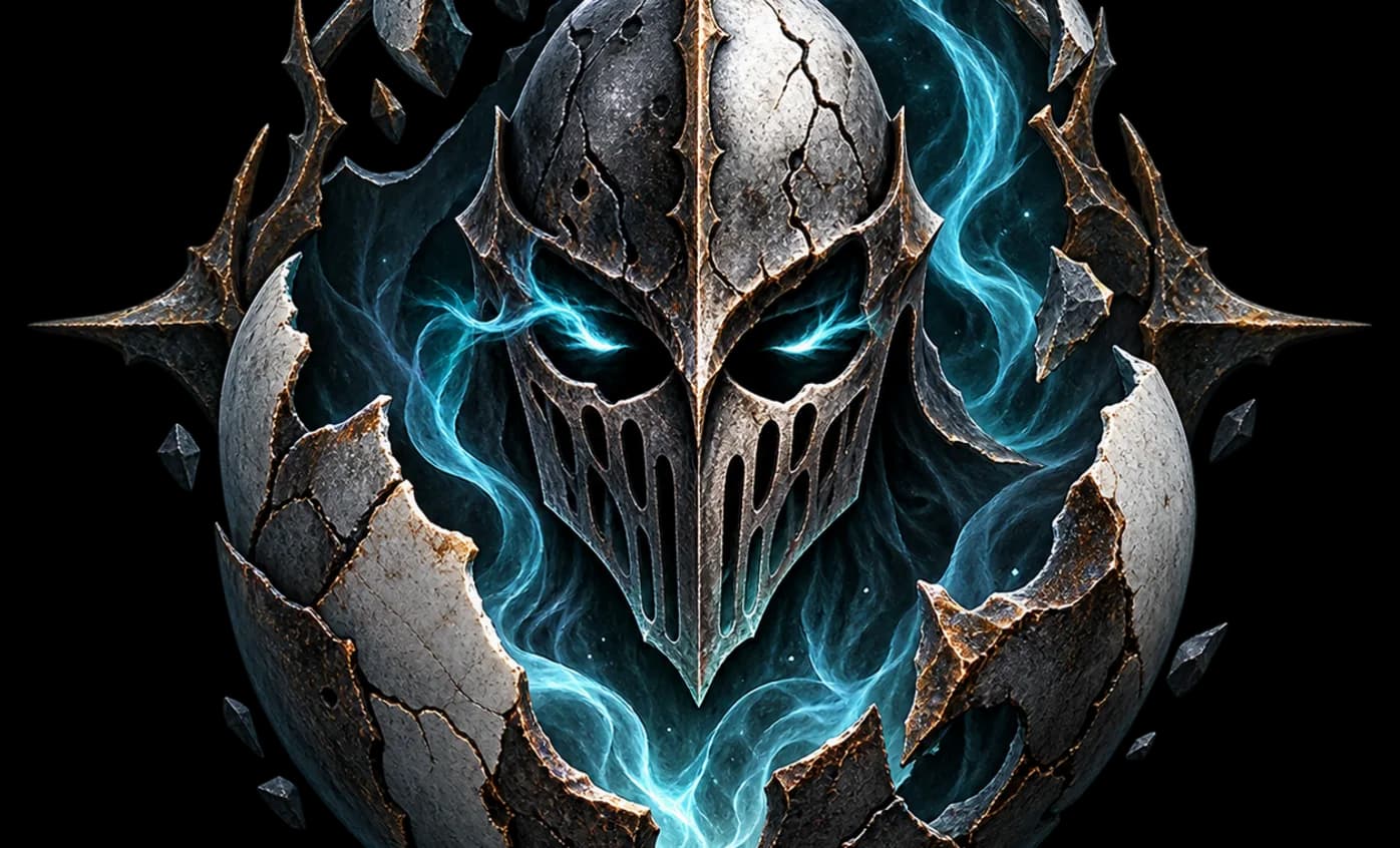 A dramatic close-up from Mortal Shell 2