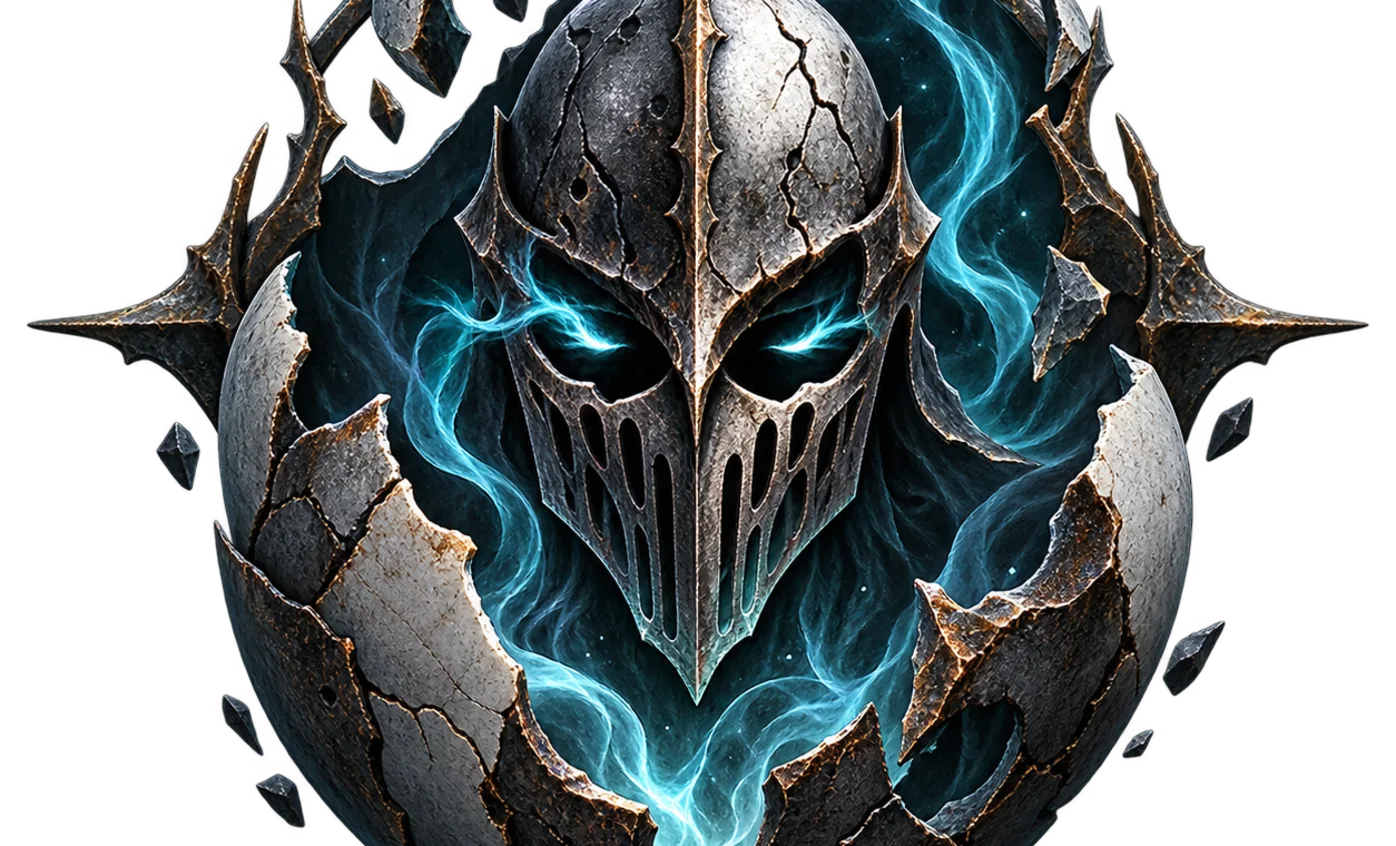A close view of a Mortal Shell 2 battle scene